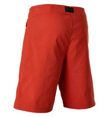 Short FOX RANGER NIÑO W/LINER ROJO
