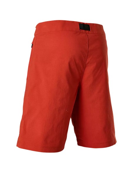 Short FOX RANGER NIÑO W/LINER ROJO