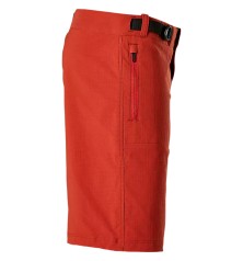 Short FOX RANGER NIÑO W/LINER ROJO