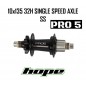 Maza Trasera HOPE PRO 5 32H 10x135 BLACK BOLT ON AXLE SS Maza Trasera HOPE PRO 5 32H 10x135 BLACK BOLT ON AXLE SS