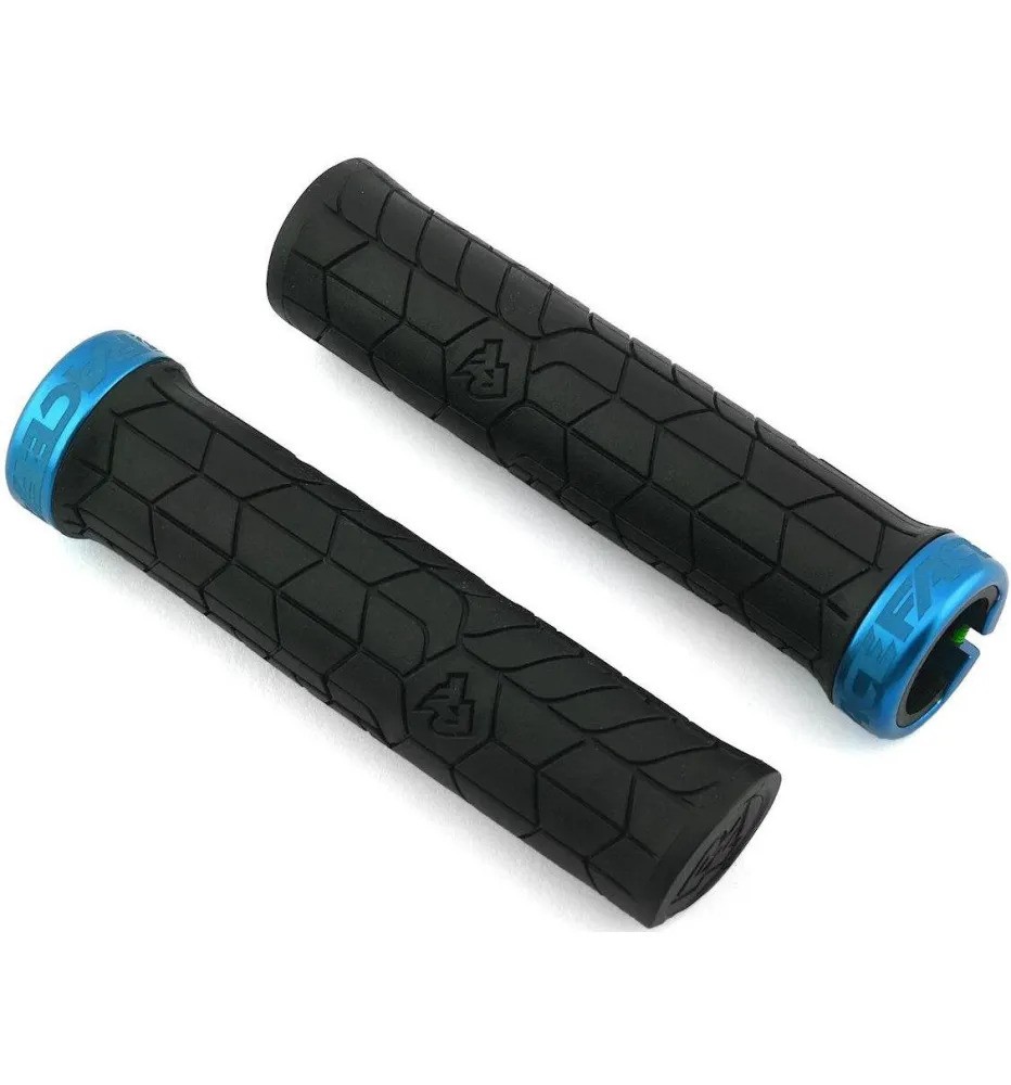 Puños RaceFace GETTA 30mm Black/Turquesa Puños RaceFace GETTA 30mm Black/Turquesa