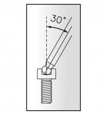 Llave Allen ICETOOLZ 6.0mm P/Redonda 7M60