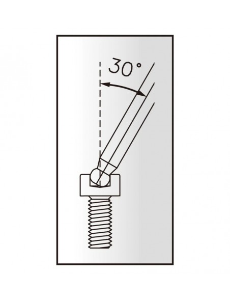 Llave Allen ICETOOLZ 6.0mm P/Redonda 7M60