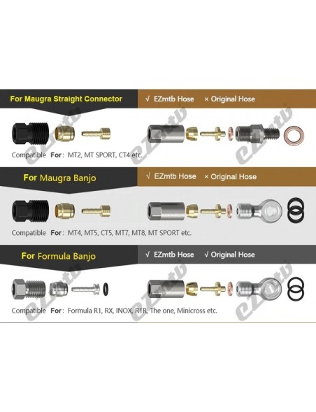Kit de montaje Magura Recto MT SPORT MT2