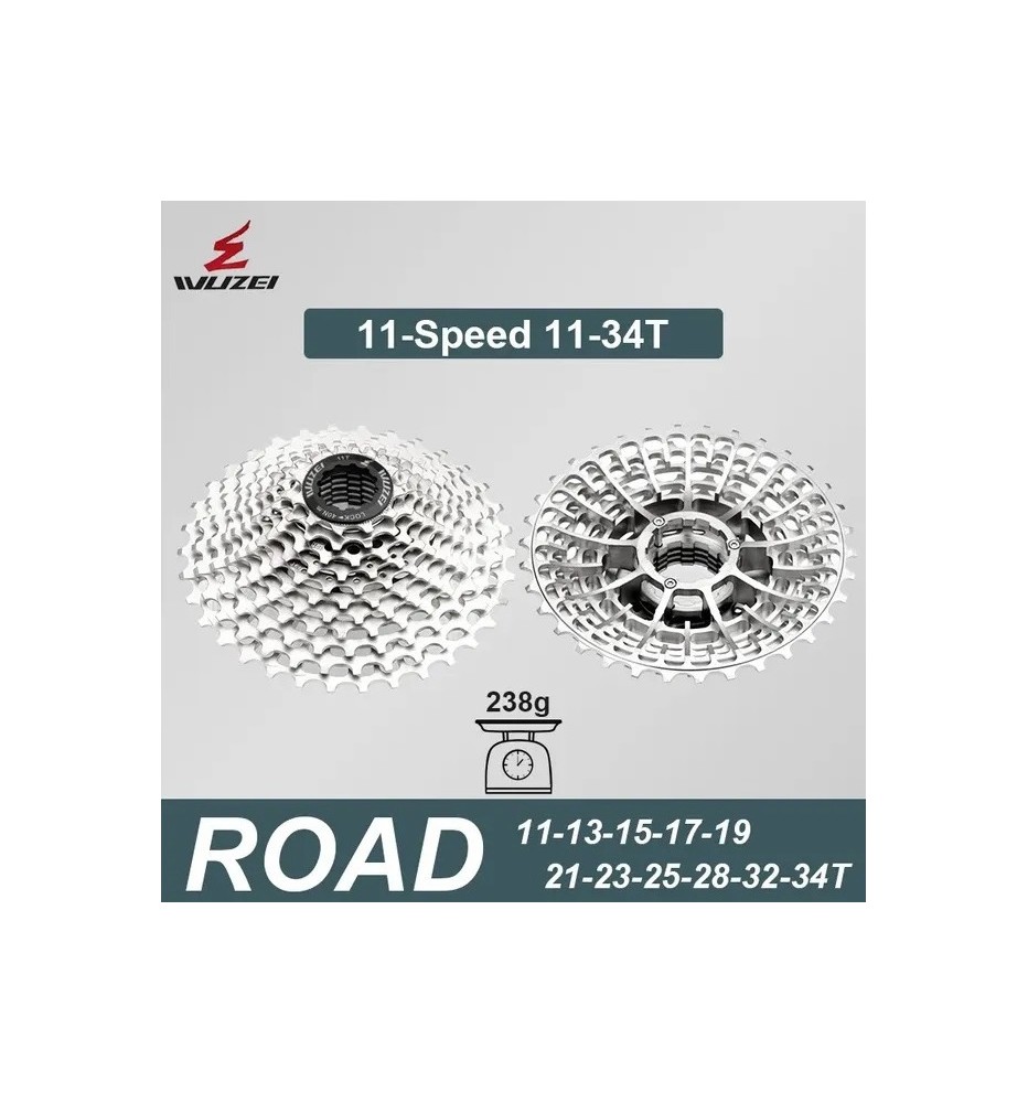 Cassette WUZEI ROAD 11S 11-34 S/Caja
