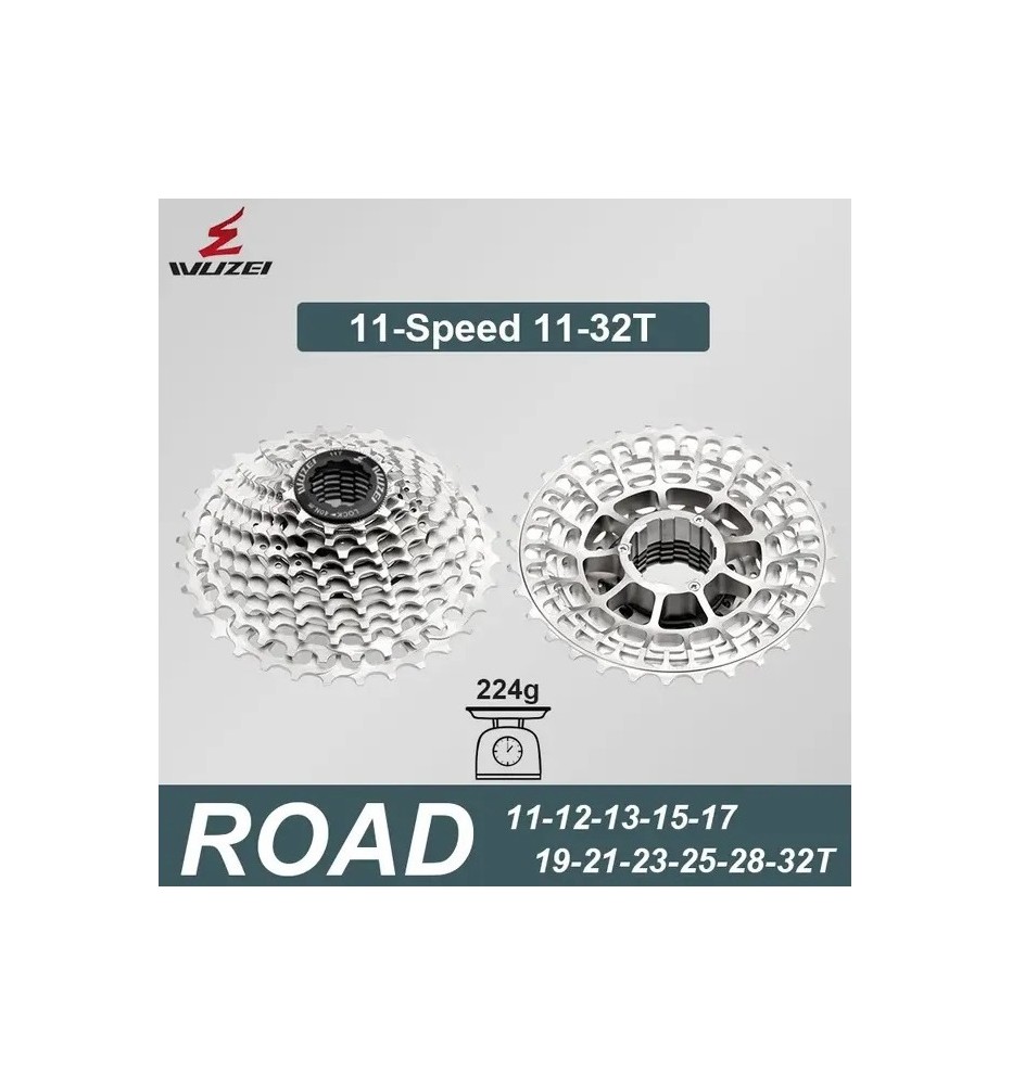 Cassette WUZEI ROAD 11S 11-32 S/Caja Cassette WUZEI ROAD 11S 11-32 S/Caja