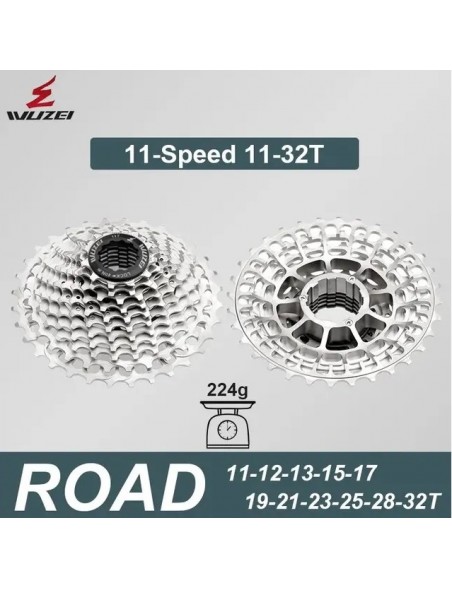 Cassette WUZEI ROAD 11S 11-32 S/Caja