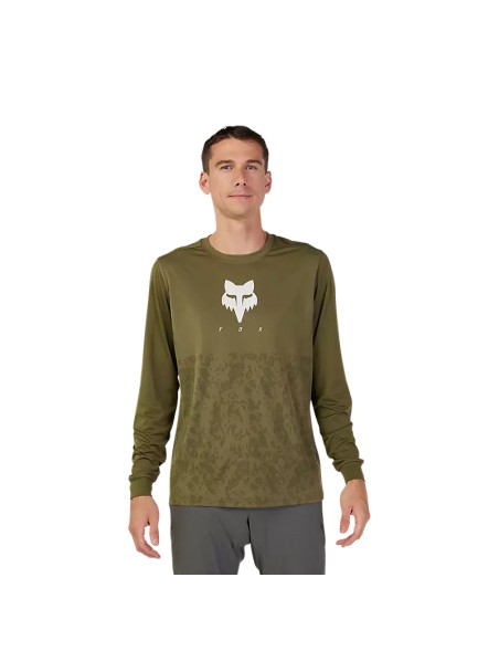 Jersey FOX RANGER TRU DRI LS OLV GRN