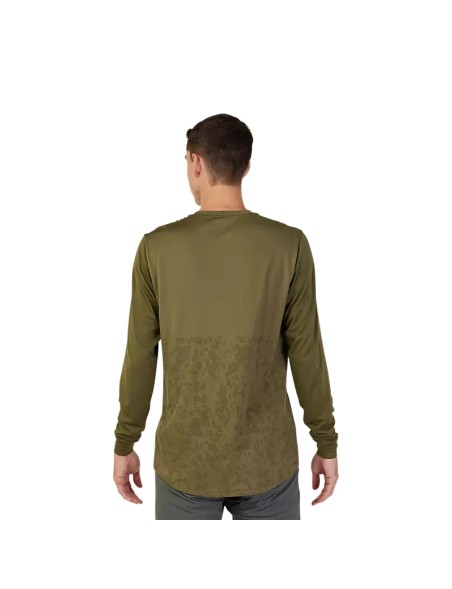Jersey FOX RANGER TRU DRI LS OLV GRN