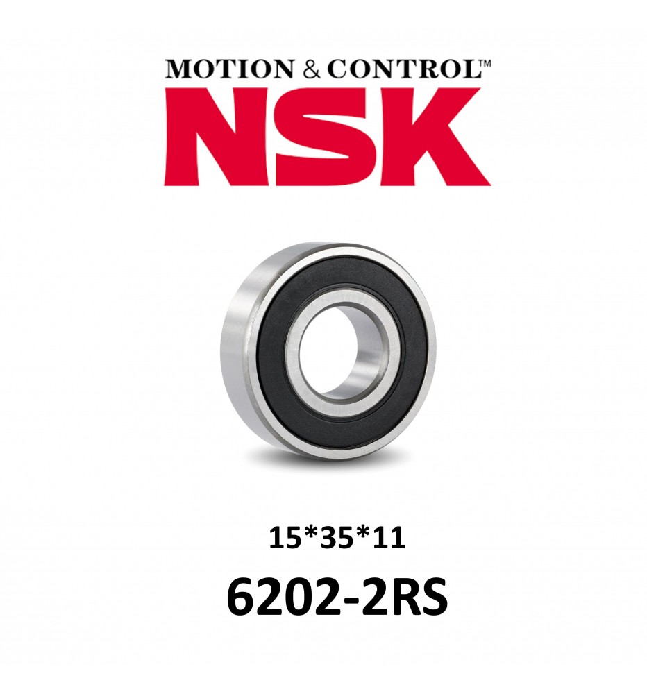 Rodamiento Sellado NSK 6202-2RS Rodamiento Sellado NSK 6202-2RS
