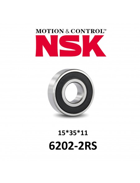 Rodamiento Sellado NSK 6202-2RS