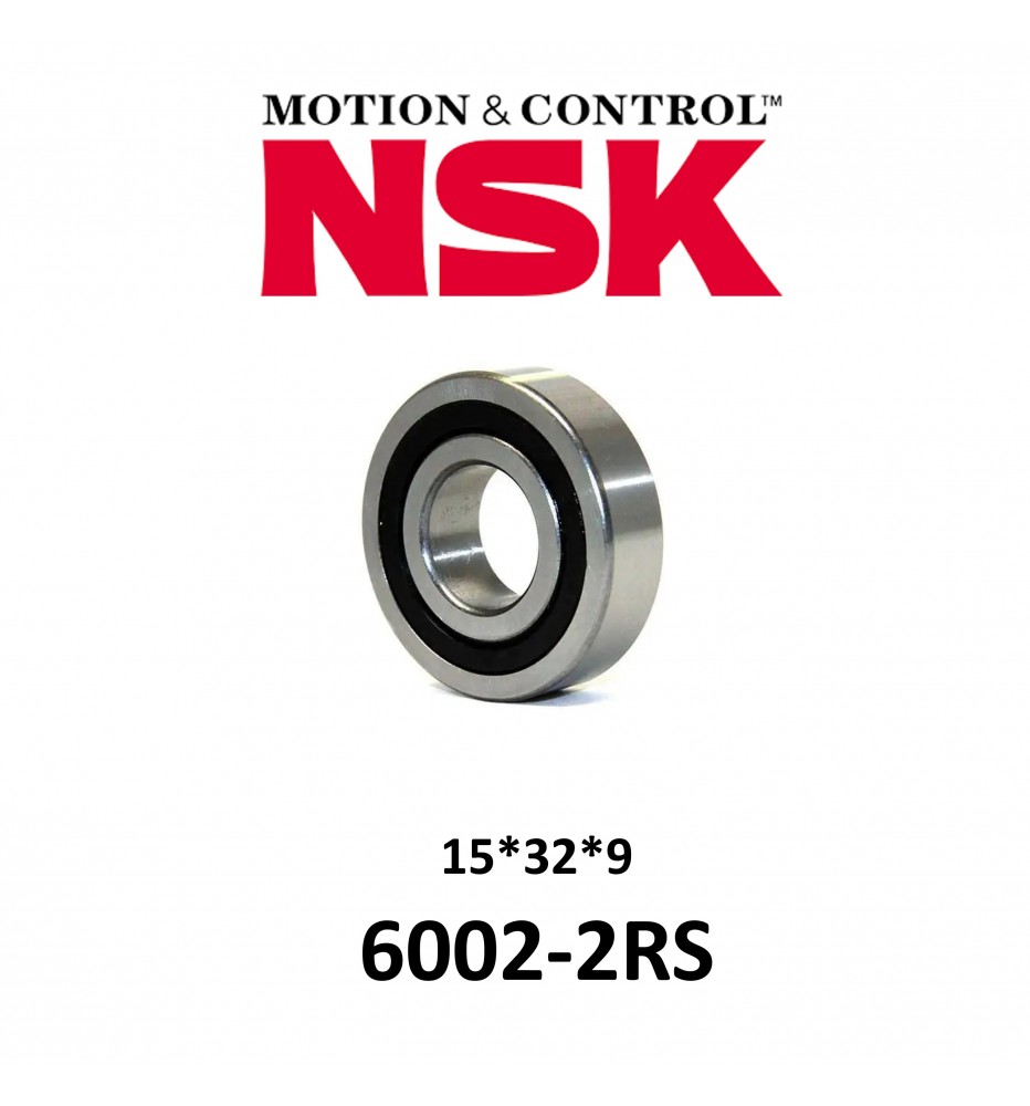 Rodamiento Sellado NSK 6002-2RS Rodamiento Sellado NSK 6002-2RS