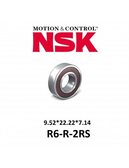 Rodamiento Sellado NSK R6-2RS