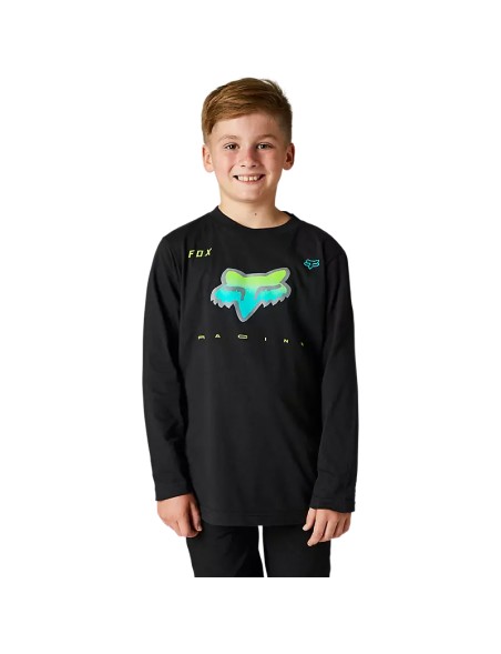 Polera FOX NIÑO RKANE NEGRO