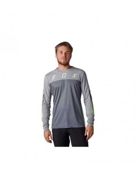Jersey FOX DEFEND LS CEKT Light Grey