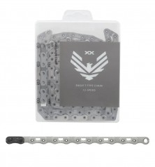 Cadena 12V SRAM XX T-Type Eagle 126L Plata