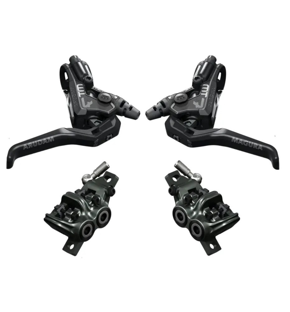 Set de Frenos MAGURA MT7 BRUNI LEVER BLACK/SILVER LTD Set de Frenos MAGURA MT7 BRUNI LEVER BLACK/SILVER LTD