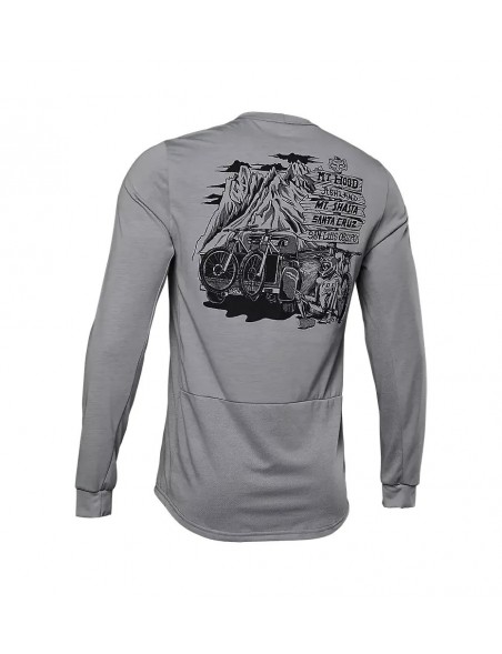 Jersey FOX Ranger Drirelease Steel Grey