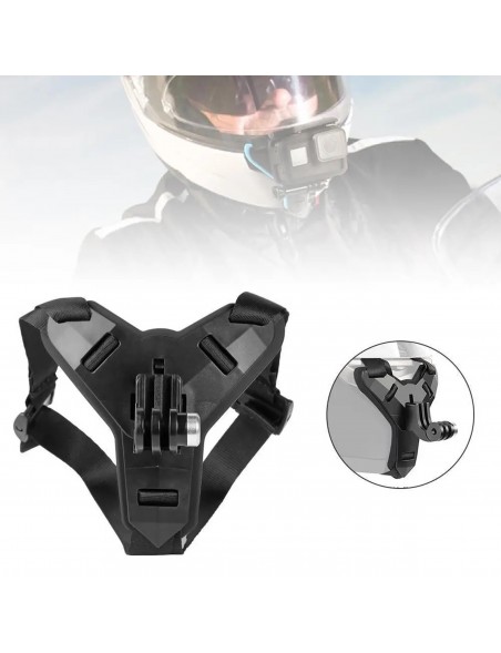 Arnés para camaras GOPRO Mentonera Negro