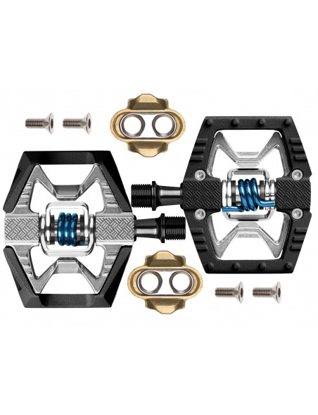 CRANK BROTHERS DOUBLE SHOT 2 BLACK & SILVER / RAW