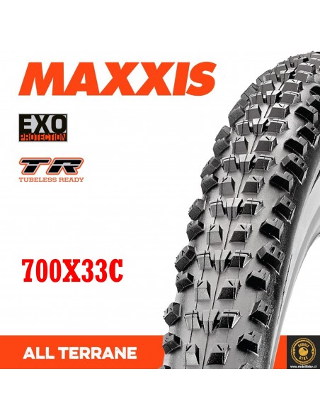 Neumático MAXXIS ALL TERRANE 700X33C CARBON FIBER EXO/TR