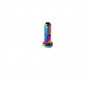 Niple Pillar 14g x 14mm Brass Tornasol (1 Unidad) Niple Pillar 14g x 14mm Brass Tornasol (1 Unidad)
