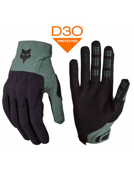Guantes FOX DEFEND D3O HUN GRN