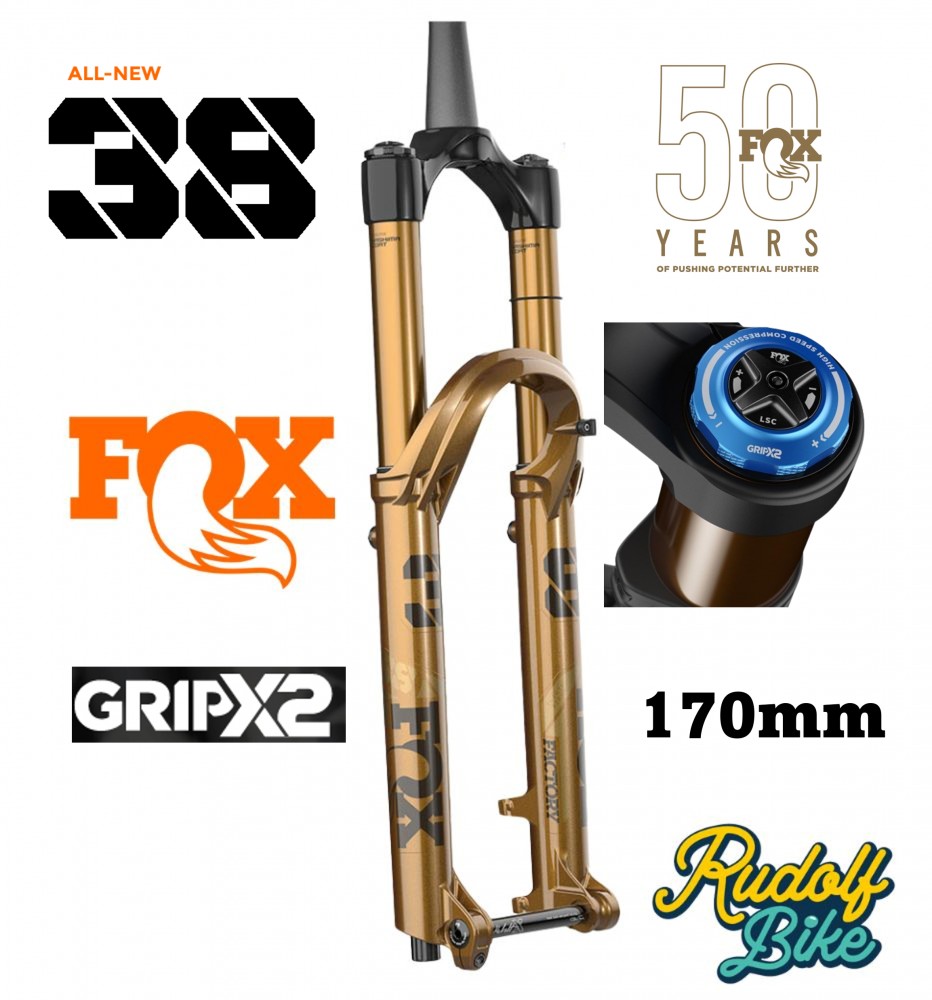 Horquilla FOX 38 2025 29 170 15x110 GRIP X2 LTD Podium Gold R44