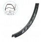 Llanta Weinmann 29 U32 OS TL Negra 32H FV