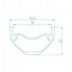Llanta Alexrims EMC30 SSE 29 32H