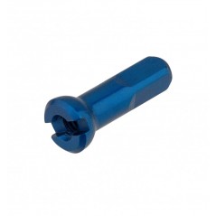 Niples Sapim Polyax 14g/12mm aluminio Azul