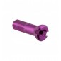 Niples Sapim Polyax 14g/12mm aluminio Morado Niples Sapim Polyax 14g/12mm aluminio Morado