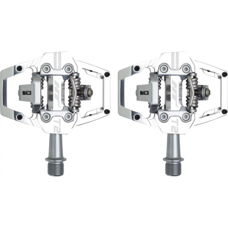 Pedales HT CLIP T2 Silver Pedales HT CLIP T2 Silver