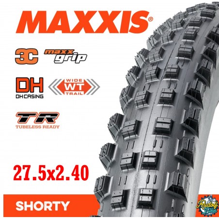 Neumático Maxxis SHORTY 3CG/DH/TR/WT 27.5x2.40