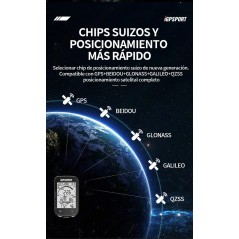 Ciclocomputador iGPSPORT BSC100S