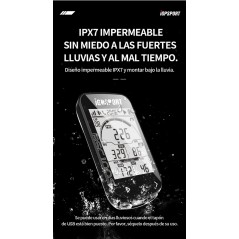 Ciclocomputador iGPSPORT BSC100S