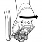 Jgo Calas SHIMANO SPD SM-SH51 (Con Placa)