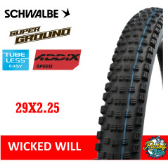 Neumático Schwalbe WICKED WILL S/Ground ADDIX SpeedGrip 29x2.25