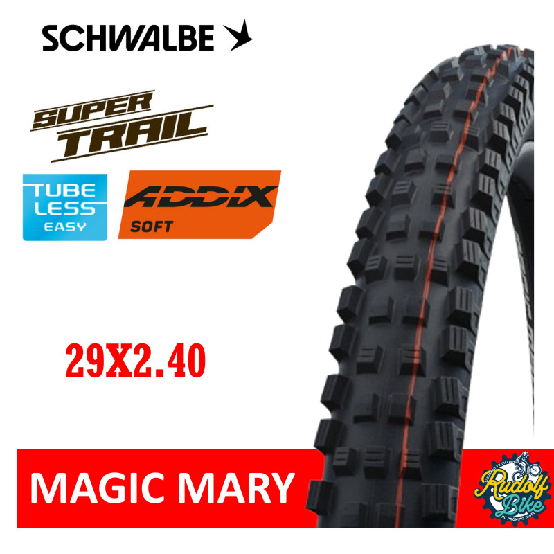 Neumático Schwalbe MAGIC MARY S/Gravity/TLE/ ADDIX Soft 29x2.40