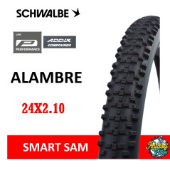 Neumático Schwalbe SMART SAM ADDIX 24x2.10 Alambre