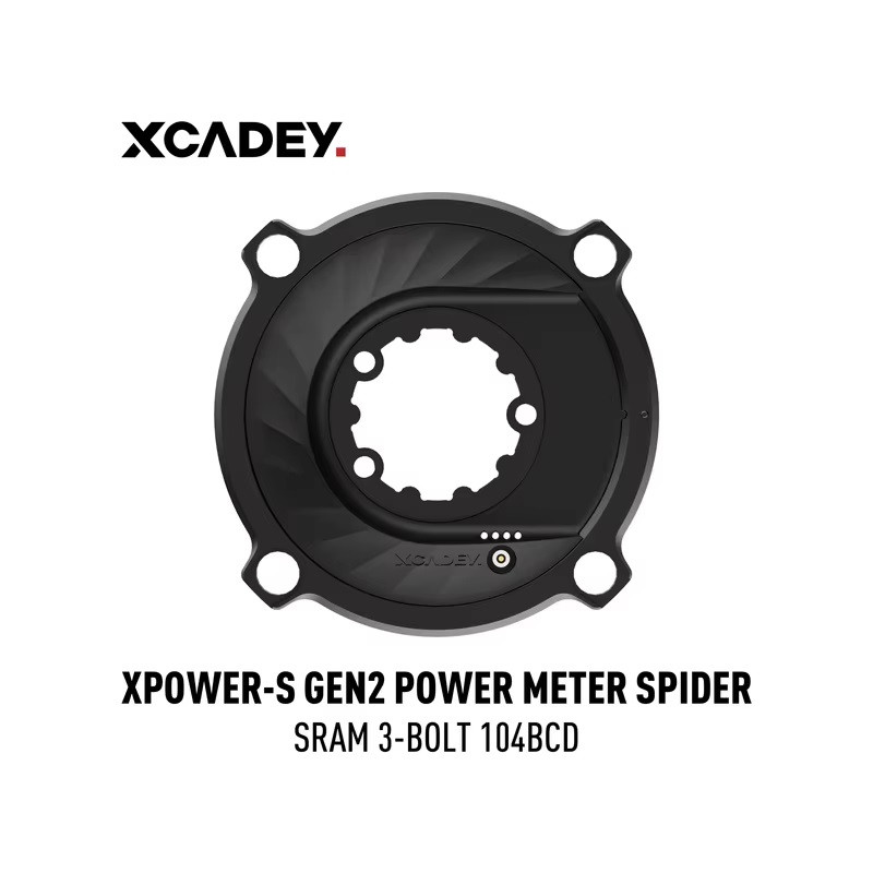 Potenciómetro XCADEY XPOWER-S GEN2 SRAM 3-Bolt 104BCD Potenciómetro XCADEY XPOWER-S GEN2 SRAM 3-Bolt 104BCD