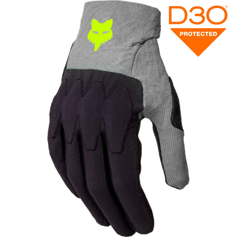 Guantes FOX DEFEND D3O STL GRY Guantes FOX DEFEND D3O STL GRY