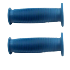 Puños para bicicletas niños D/Lineas Azul 19mm