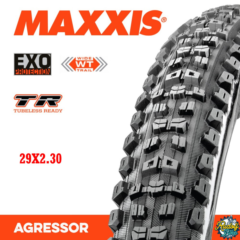 Neumático Maxxis Aggressor EXO/TR 29x2.30 Neumático Maxxis Aggressor EXO/TR 29x2.30