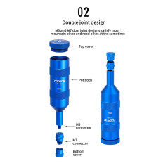 Vaso aluminio TOOPRE TL-323 50ml Silver