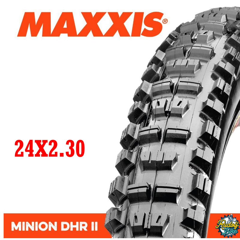 Neumático MAXXIS MINION DHR II 24X2.30 Neumático MAXXIS MINION DHR II 24X2.30