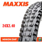 Neumático MAXXIS MINION DHF 24X2.40 Neumático MAXXIS MINION DHF 24X2.40