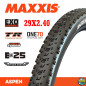 Neumático Maxxis ASPEN 29X2.40 MAXXSPEED/EXO/TR/ONE70 Neumático Maxxis ASPEN 29X2.40 MAXXSPEED/EXO/TR/ONE70