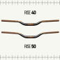 Manubrio 715IND BLACK ORANGE 35X40mm 800mm Manubrio 715IND BLACK ORANGE 35X40mm 800mm