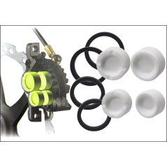 Pistón ceramico HEPPE para shimano 4 Pistones